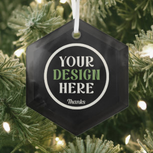 benutzerdefiniert, einzigartig, elegant und minima ornament aus glas