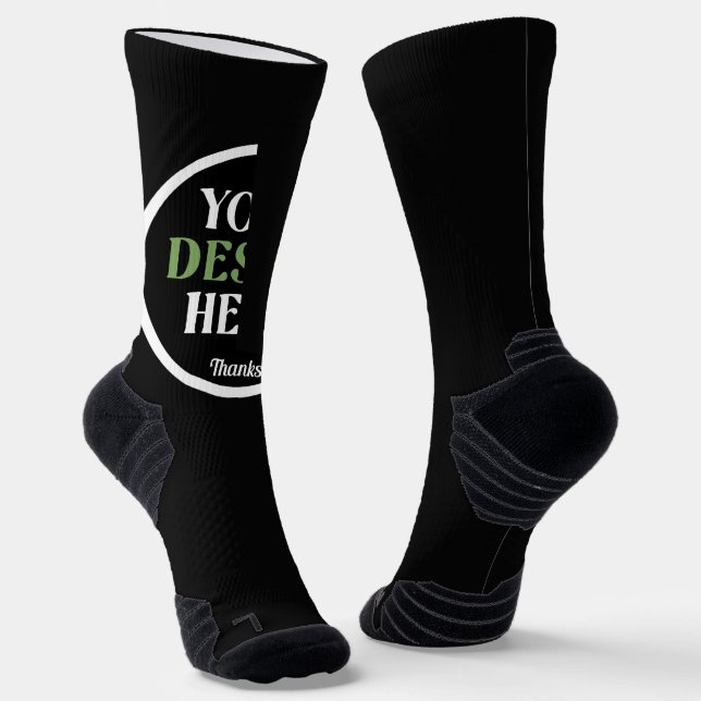 benutzerdefiniert, einzigartig, elegant und minima socken (Gewinkelt)