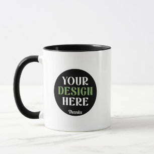 benutzerdefiniert, einzigartig, elegant und minima tasse