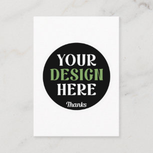 benutzerdefiniert, einzigartig, elegant und minima telefonnummerkarte