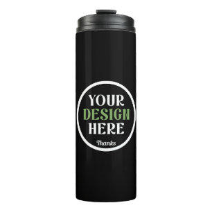 benutzerdefiniert, einzigartig, elegant und minima thermosbecher