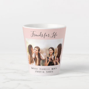 Benutzerdefiniert Foto beste Freunde für Leben rot Milchtasse
