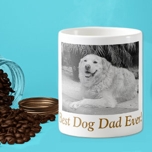 Benutzerdefiniert, Foto hinzufügen Bester Hundepap Kaffeetasse