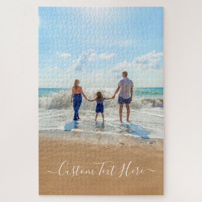 Benutzerdefiniert Foto-Puzzle mit Personalisiertem (Vertikal)