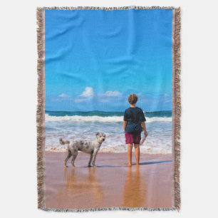 Benutzerdefiniert Foto-Throw-Blanket YPersonalized Decke