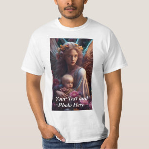 Benutzerdefiniert, Foto und Text hinzufügen T-Shirt