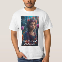 Benutzerdefiniert, Foto und Text hinzufügen T-Shirt