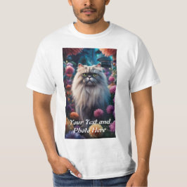 Benutzerdefiniert, Foto und Text hinzufügen T-Shirt