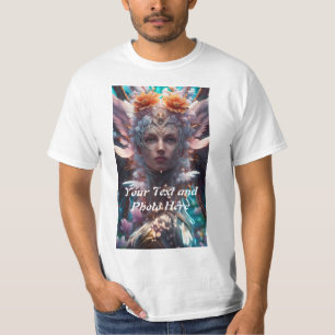 Benutzerdefiniert, Foto und Text hinzufügen T-Shirt