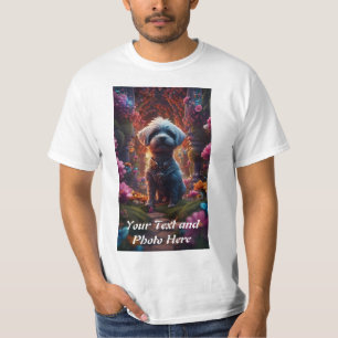 Benutzerdefiniert, Foto und Text hinzufügen T-Shirt