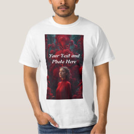 Benutzerdefiniert, Foto und Text hinzufügen T-Shirt