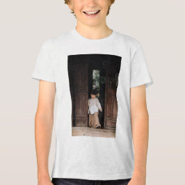 Benutzerdefiniert, Foto und Text hinzufügen Tri-Blend Shirt