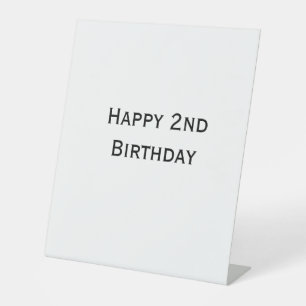 benutzerdefiniert fügen sie ihren text happy birth sockelschild