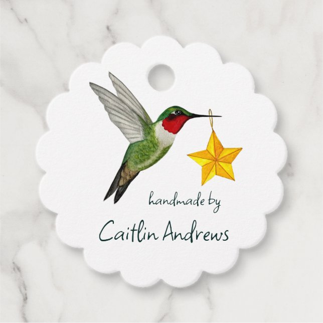 Benutzerdefiniert Geschenkanhänger (Vorderseite)