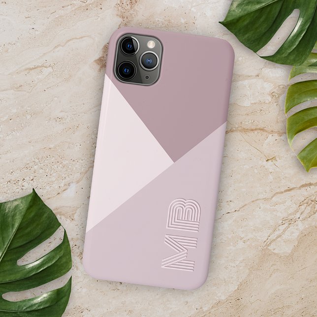 Benutzerdefiniert hellpastellfarbene Rose Mauve Bl iPhone 16 Pro Max Hülle (Von Creator hochgeladen)