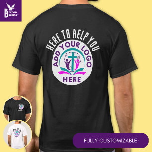 Benutzerdefiniert HIER UM IHNEN ZU HELFEN Mitarbei T-Shirt