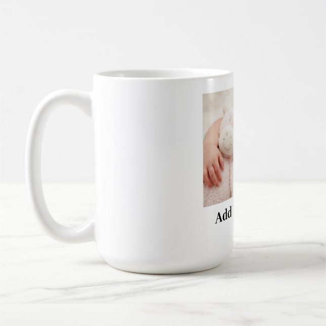 Benutzerdefiniert Hinzufügen eines Favoriten-Fotos Kaffeetasse (Links)
