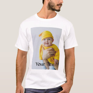 Benutzerdefiniert - Hinzufügen von Foto und Text T-Shirt