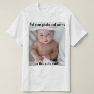 Benutzerdefiniert Hinzufügen von Niedlichem Foto u T-Shirt