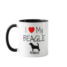 Benutzerdefiniert I Liebe Mein Beagle
