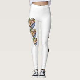Benutzerdefiniert I Liebe Sie Leggings | Romantisc