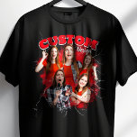 Benutzerdefiniert Ihren eigenen Bootleg-Foto-Bootl T-Shirt<br><div class="desc">Das ist nicht dein durchschnittlicher T - Shirt! Machen Sie sich bereit,  Ihren inneren Rebellen mit diesem Bootleg-inspiriert Design zu entfesseln,  das [Ihr Name]'s einzigartiges,  individuelles Bild zeigt.</div>