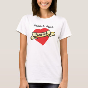 Benutzerdefiniert in Liebe für ewig T - Shirt