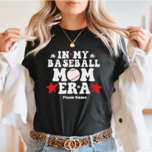 Benutzerdefiniert In Meiner Baseball-Mom-Ära Mutte T-Shirt