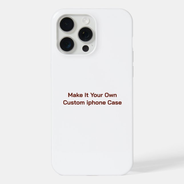 Benutzerdefiniert  iPhone 15 pro max hülle (Rückseite)