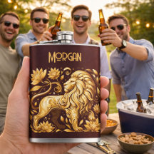 Benutzerdefiniert Majestätischer Goldener Löwe