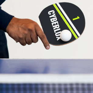 Benutzerdefiniert Moderne Cyber Retro Tischtennis Schläger