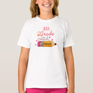 Benutzerdefiniert Niedlich zurück zum Schulstift f T-Shirt
