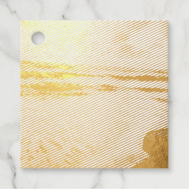 Benutzerdefiniert Niedlich zwei Foto doppelseitige Geschenkanhänger (Vorderseite)