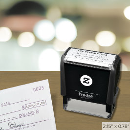 Benutzerdefiniert nur für Briefmarke (4 Zeilen) Permastempel