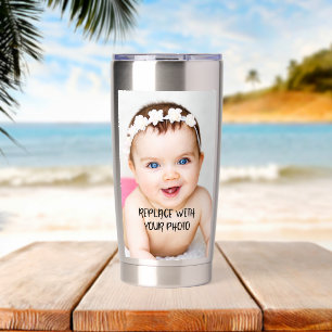 Benutzerdefiniert personalisiert (2 Seiten) Thermobecher