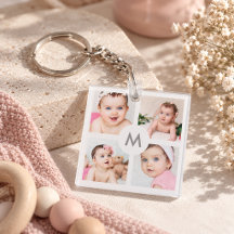 Benutzerdefiniert Personalisiert 8 Collage Monogra