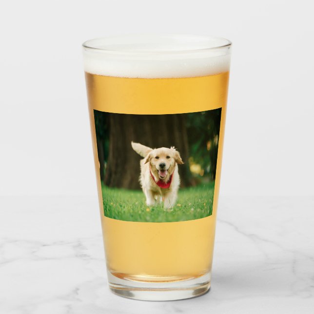 Benutzerdefiniert personalisiert glas (Vorne (Gefüllt))