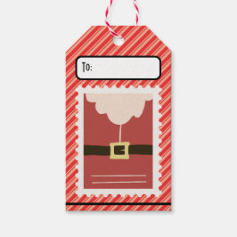 Benutzerdefiniert Retro Vintag Paper Briefmarke Sa Geschenkanhänger