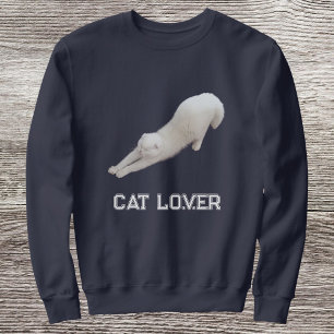 Benutzerdefiniert Stylisch Süß Lustig Katze Hausti Sweatshirt