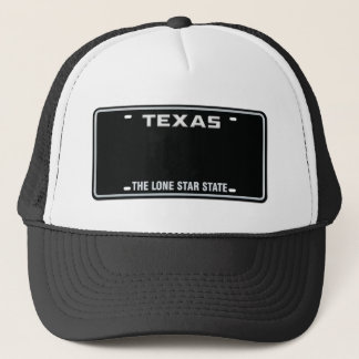Benutzerdefiniert Texas Lizenzplatte Cap 01 Truckerkappe