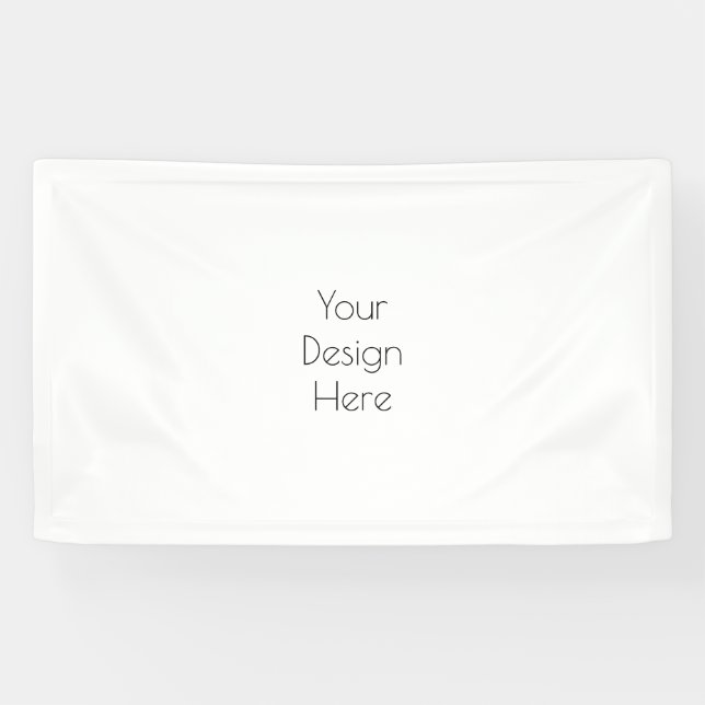 Benutzerdefiniert und Personalisiert Banner (Horizontal)
