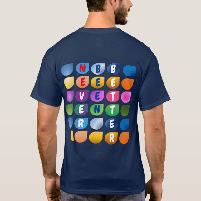 Benutzerdefiniert war noch nie ein besserer Motivi T-Shirt (Rückseite)