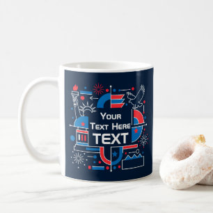 Benutzerdefiniert zum 250. Jubiläum Amerikas Kaffeetasse