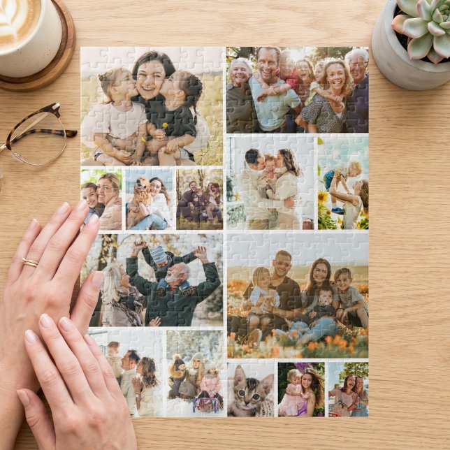 Benutzerdefinierte 14-Foto-Collage (Von Creator hochgeladen)