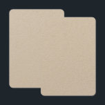 Benutzerdefinierte 3,5" x 5" Kraft Einladungen an<br><div class="desc">Erstellen Sie atemberaubende Einladungen mit unseren Premium-Papierkarten 3, 5" x 5" Kraft. Diese vielseitigen, Öko-freundlichen Einladungen zeichnen sich durch abgerundete Ecken und eine glatte, bodentonische Oberfläche aus, die sich perfekt für jeden besondere Anlass eignet. Unsere Einladungen in Kraft sind mit 14 pt Dicke und 100 lb Gewicht gefertigt und bieten...</div>