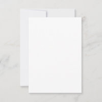 Benutzerdefinierte 3,5 x 5 Matte Flat Einladungen 