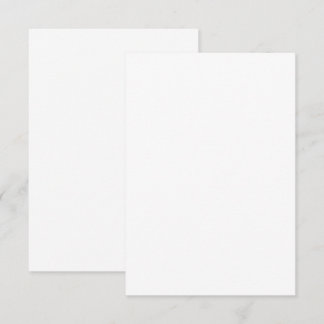 Benutzerdefinierte 3,5 x 5 Matte Flat Einladungen 