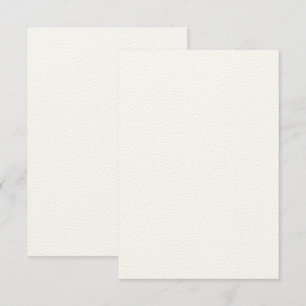 Benutzerdefinierte 3,5" x 5" Rustikale Filz-Elfenb Einladung