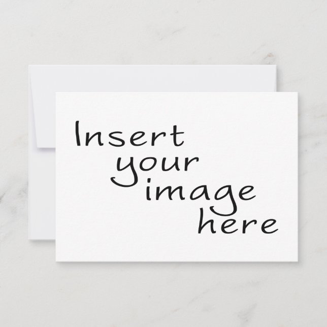 Benutzerdefinierte 3.5x5.5" RSVP-Karte RSVP Karte (Vorderseite)