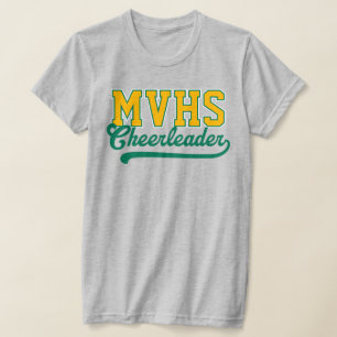 Benutzerdefinierte 4-Buchstaben-High-School-Anfang T-Shirt